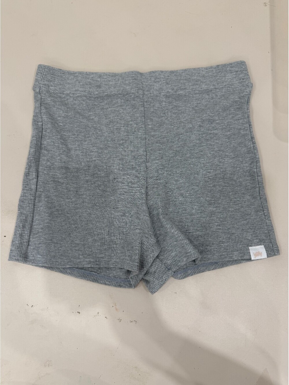 Yitty Soft Rib Hot Short Gray XS